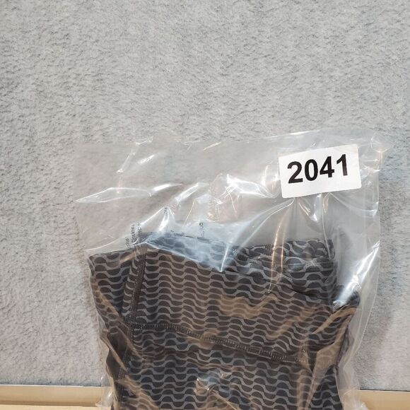 Nike Leggings Women Large Black Gray Printed Running Dri Fit Athletic Drawstring - Picture 12 of 12